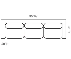 Pindall Brown Sofa -COSCO Store 810324008 5