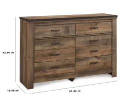 Trinell 6-Drawer Dresser 9 Trinell 6-Drawer Dresser -COSCO Store 810337767 9