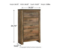 Trinell 5-Drawer Chest 22 Trinell 5-Drawer Chest -COSCO Store 810337768 8