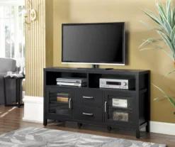 Black TV Media Stand -COSCO Store 810344693 3