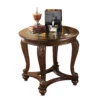 Norcastle Brown Round End Table 1 Norcastle Brown Round End Table -COSCO Store 810363279 1