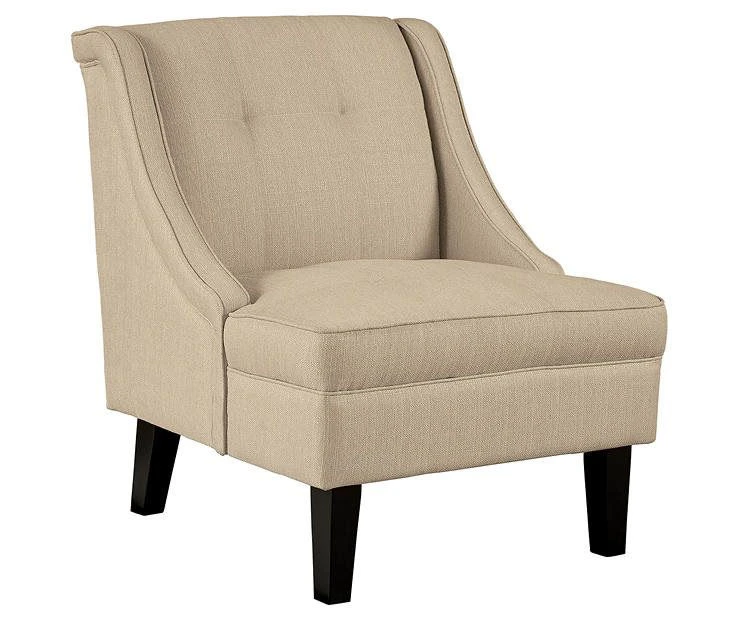 Clarinda Cream Accent Chair 8 Clarinda Cream Accent Chair - Image 6