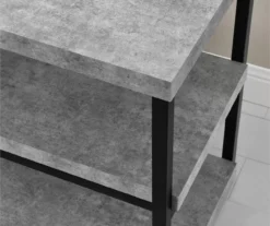 Faux Concrete TV Stand -COSCO Store 810369279 2