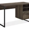 Distressed Brown Oak Desk -COSCO Store 810369306 1 1