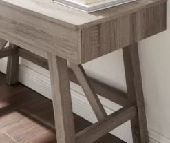 Margo Gray 2-Drawer Wood Desk -COSCO Store 810386284 A0 8