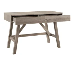 Margo Gray 2-Drawer Wood Desk -COSCO Store 810386284 A8 4