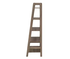 Margo Gray 5-Shelf Ladder Bookcase -COSCO Store 810386286 A3