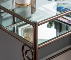 Heather Metal Adjustable Mirror Vanity Set With Stool -COSCO Store 810389409 A8 8