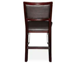 Brown Classic Open Back Folding Chairs, 2-Pack -COSCO Store 810389460 2