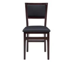 Brown Classic Open Back Folding Chairs, 2-Pack -COSCO Store 810389460 A0 3