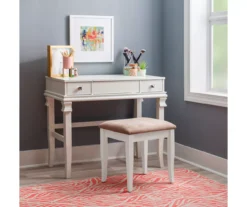 Martha Mirror Vanity Set With Stool -COSCO Store 810389524 B0 2