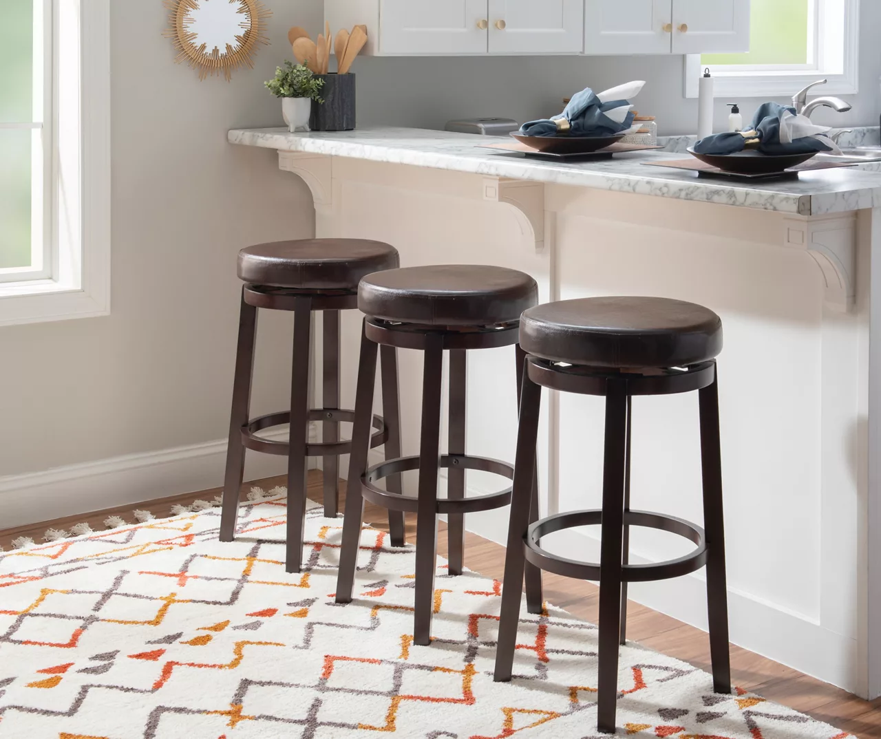29" Clea Brown Pub Barstool 12 29" Clea Brown Pub Barstool - Image 10