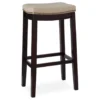 31" Clay Walnut Pub Barstool