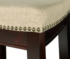 31" Clay Walnut Pub Barstool 9 31" Clay Walnut Pub Barstool -COSCO Store 810389530 3