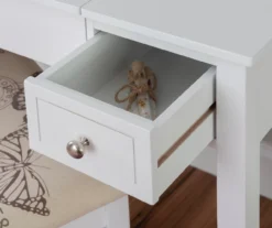 Butterfly Mirror Vanity Set With Stool -COSCO Store 810389543 A8 9