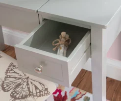 Butterfly Mirror Vanity Set With Stool -COSCO Store 810389544 B0 3