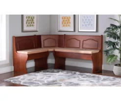 Beige Microfiber Cushion Set For Breakfast Nook 30 Beige Microfiber Cushion Set For Breakfast Nook -COSCO Store 810389546 A8 11