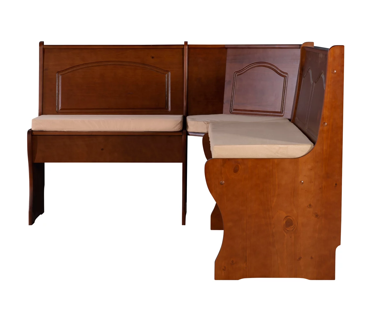 Beige Microfiber Cushion Set For Breakfast Nook 11 Beige Microfiber Cushion Set For Breakfast Nook - Image 9