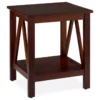 Rockford Antique Tobacco End Table 1 Rockford Antique Tobacco End Table -COSCO Store 810389562 1