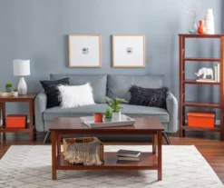 Rockford Antique Tobacco End Table 19 Rockford Antique Tobacco End Table -COSCO Store 810389562 B0 2