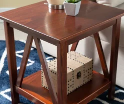 Rockford Antique Tobacco End Table 25 Rockford Antique Tobacco End Table -COSCO Store 810389562 B8