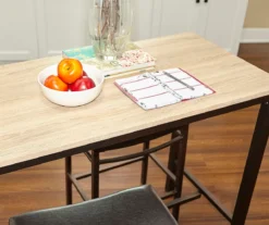 Max Brown & Blonde 3-Piece Pub Table Set -COSCO Store 810389575 3