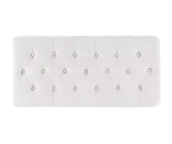 Marie Platinum Padded Glam Acrylic Bench -COSCO Store 810389624 A4