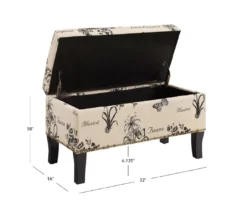 Claudia Botanical Storage Ottoman -COSCO Store 810389625 A8
