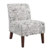 Shelby Script Armless Accent Chair 2 Shelby Script Armless Accent Chair -COSCO Store 810389655 1 3