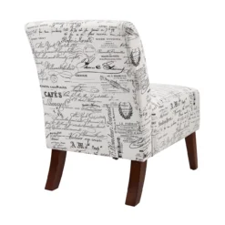 Shelby Script Armless Accent Chair -COSCO Store 810389655 3 1