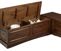 Cannon Walnut Backless Breakfast Nook -COSCO Store 810389665 A8 1