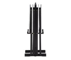 Davis White Faux Marble Tray Tables With Stand, 5-Piece Set -COSCO Store 810389673 A0 4