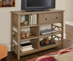 Rockford Rustic Gray 5-Shelf TV & Media Center -COSCO Store 810389684 1