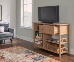 Rockford Rustic Gray 5-Shelf TV & Media Center -COSCO Store 810389684 A0 9