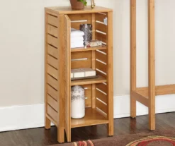 Pierce Bamboo Single Door Floor Cabinet 25 Pierce Bamboo Single Door Floor Cabinet -COSCO Store 810389686 4