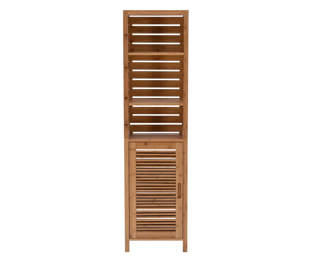 Pierce Bamboo 3-Shelf Tall Cabinet 9 Pierce Bamboo 3-Shelf Tall Cabinet - Image 7