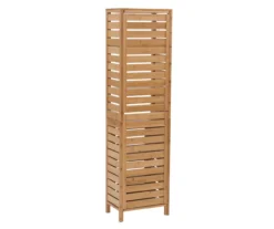 Pierce Bamboo 3-Shelf Tall Cabinet 17 Pierce Bamboo 3-Shelf Tall Cabinet -COSCO Store 810389688 A2 1