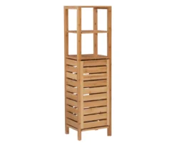 Pierce Bamboo 5-Shelf Mid Cabinet -COSCO Store 810389690 A2 1
