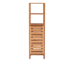 Pierce Bamboo 5-Shelf Mid Cabinet -COSCO Store 810389690 A2 2