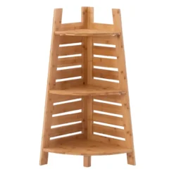 Pierce Bamboo 3-Tier Corner Shelf -COSCO Store 810389691 4
