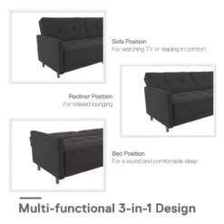 Ameriwood Avianna Coil Futon -COSCO Store 810405133 1