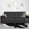 Ameriwood Avianna Faux Leather Coil Futon -COSCO Store 810405140