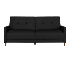 Ameriwood Avianna Faux Leather Coil Futon -COSCO Store 810405140 3 1