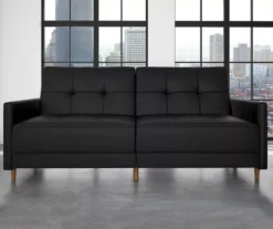 Ameriwood Avianna Faux Leather Coil Futon -COSCO Store 810405140 4