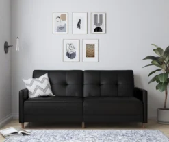 Ameriwood Avianna Faux Leather Coil Futon -COSCO Store 810405140 5 1