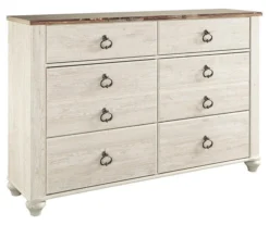 Willowton Whitewash Dresser -COSCO Store 810406133 10