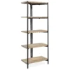 Charter Oak 5-Shelf Bookcase -COSCO Store 810406230 1