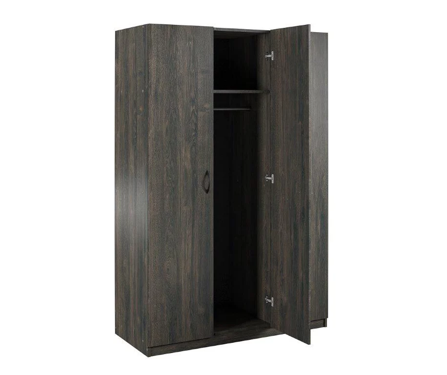 Rodeo Weathered Oak 3-Door Wardrobe 7 Rodeo Weathered Oak 3-Door Wardrobe - Image 5