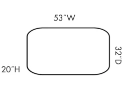 Lane Home Solutions Pasadena Ottoman -COSCO Store 810414314 5
