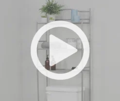 Polished Pewter Over-the-Toilet Space Saver -COSCO Store 810418048 V0